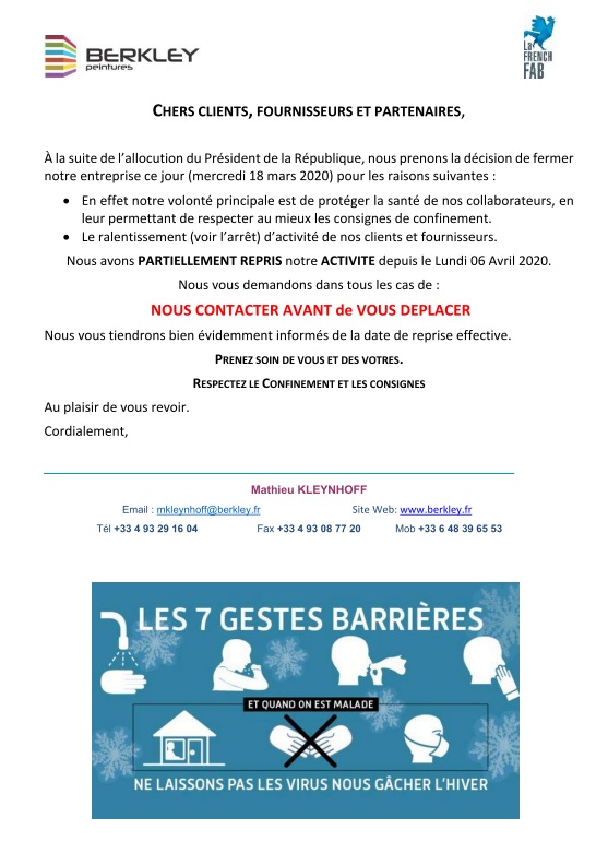 Cliquer pour lire le Message de Mathieu
